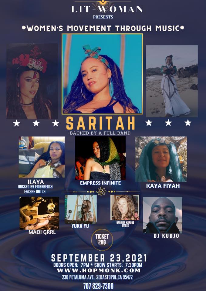 Women's Movement Through Music Presents Saritah